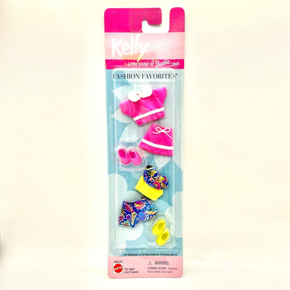 NIB/NRFP Kelly, Little Sister of Barbie Doll - Fashion Favorites (1999)